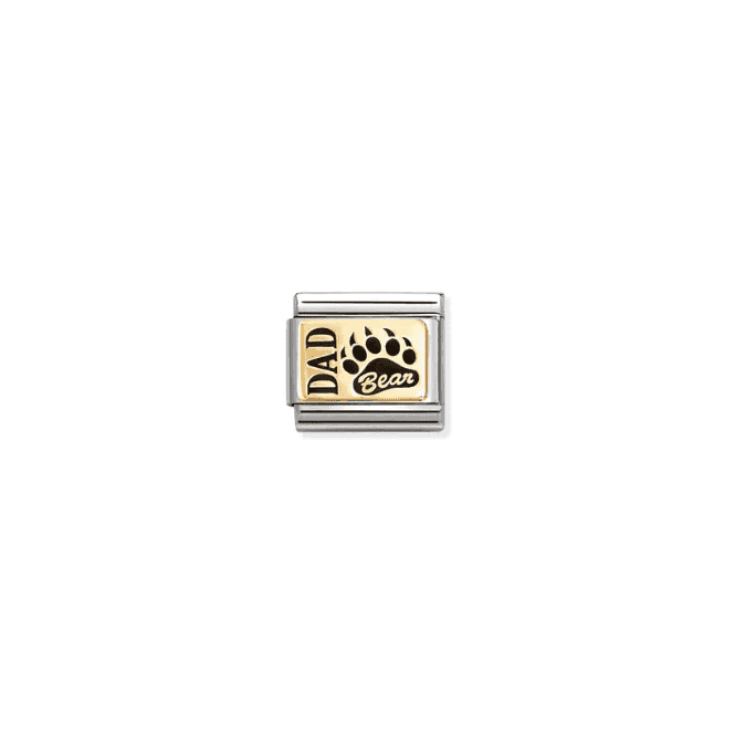 Nomination Jewellery Nomination Dad Bear Paw Composable Charm 030166 38