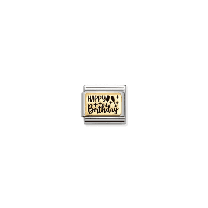 Nomination Jewellery Nomination Happy Birthday Composable Charm 030166 60