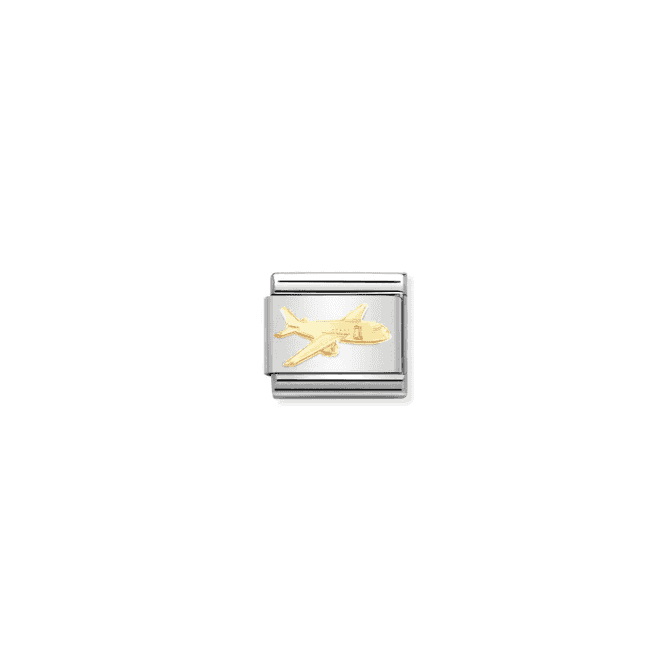 Nomination Jewellery Nomination Airplane Composable Link Charm 030162 75