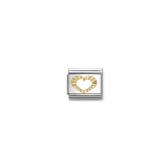 Nomination Jewellery Nomination Open Heart Composable Link Charm 030149 63