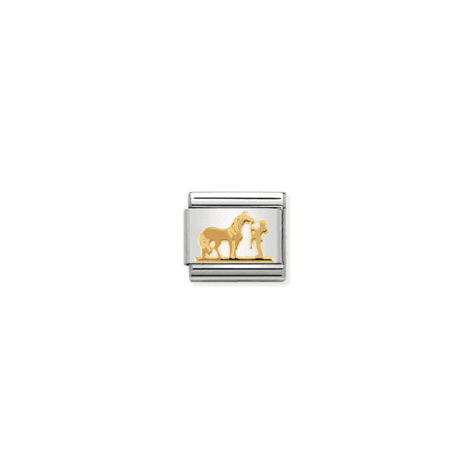 Nomination Jewellery Nomination Horse With Rider Composable Link Charm 030149 29