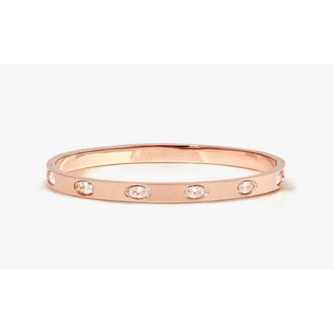 Nomination Jewellery Nomination Medium Oval Cubic Zirconia Pretty Bangle 029526 043