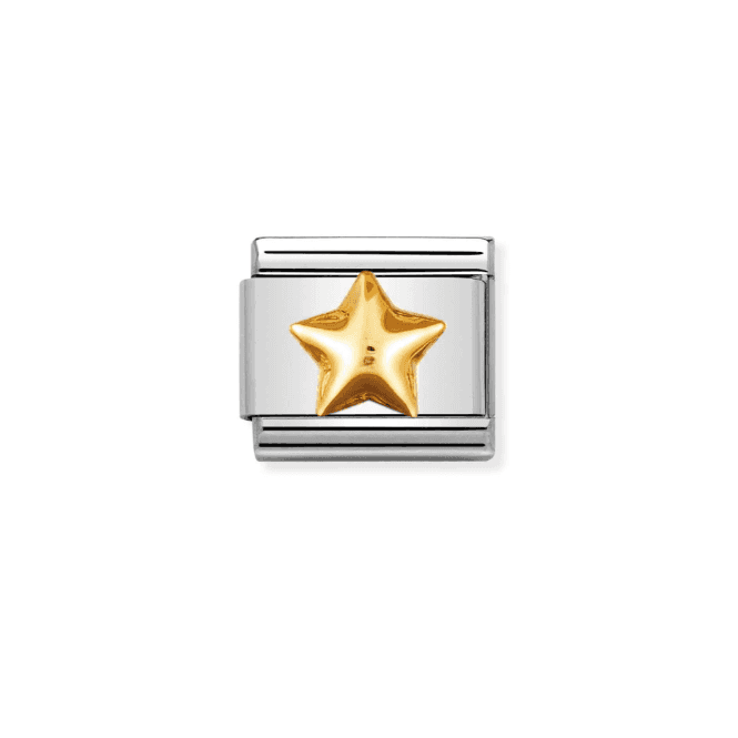 Nomination Jewellery Nomination Raised Star Composable Link Charm 030110 12