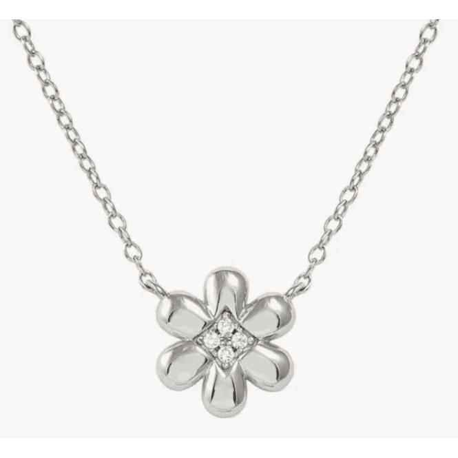 Nomination Jewellery Nomination Petit Sparkle Silver Flower Necklace 242303 010