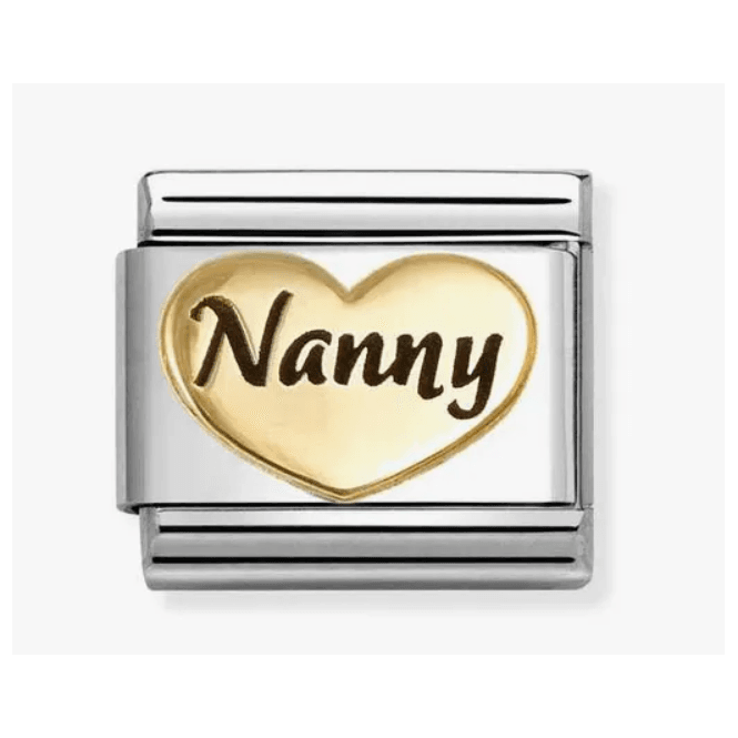 Nomination Jewellery Nomination Family Nanny Heart Composable Charm 030285/78