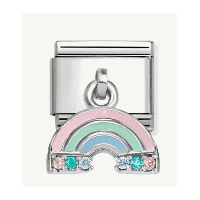 Nomination Jewellery Silver Mixed Rainbow Charm 331815/17