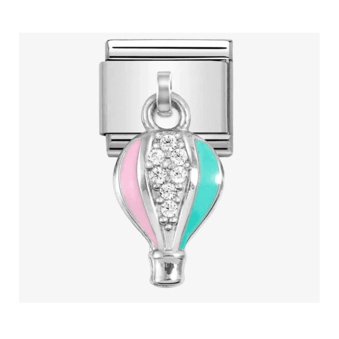 Nomination Jewellery Hot Air Balloon Zirconia Charm 331815/13