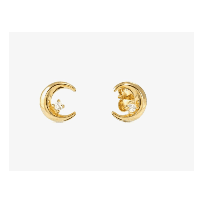 Nomination Jewellery Moon & Cubic Zirconia Earrings 242603/024