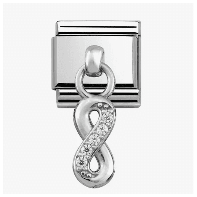 Nomination Jewellery Infinity Zirconia Pendant Charm 331800/10