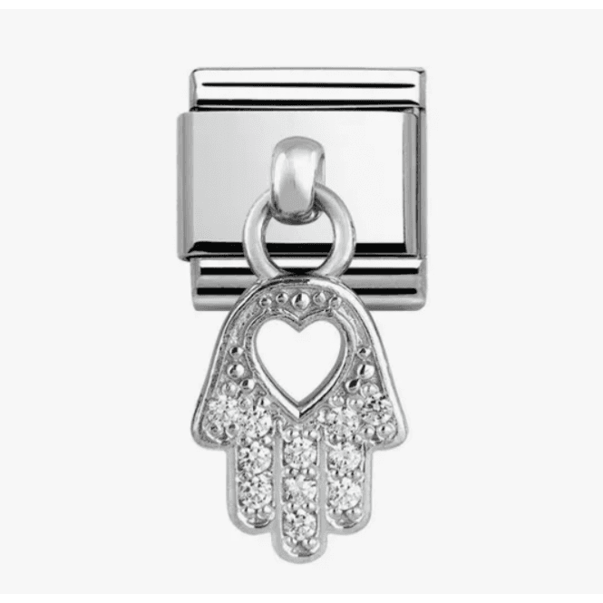Nomination Jewellery Hand Of Fatima Zirconia Charm 331800/20