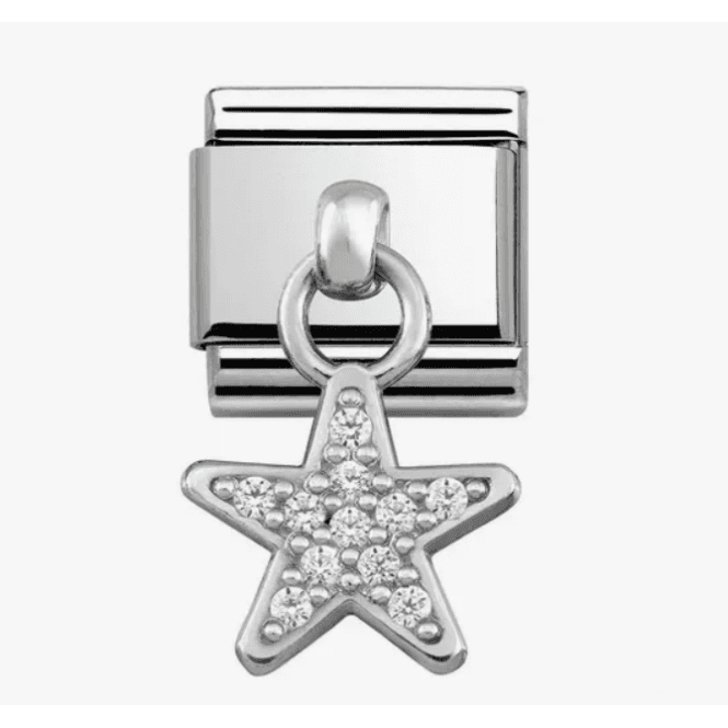 Nomination Jewellery Star Zirconia Pendant Charm 331800/05