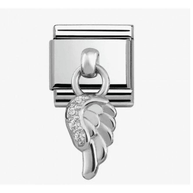 Nomination Jewellery Angel Wing Zirconia Charm 331800/06