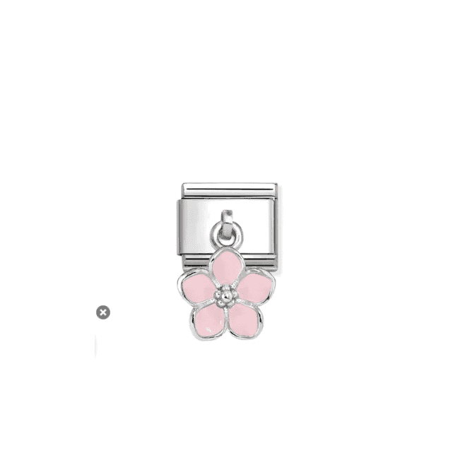 Nomination Jewellery Pink Flower Pendant Charm 331805/23