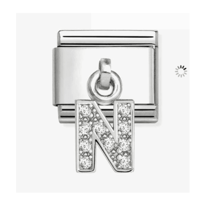 Nomination Jewellery Letter N Pendant Charm 331818/14