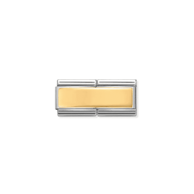 Nomination Jewellery Double Engravable Plate Charm 030710/01