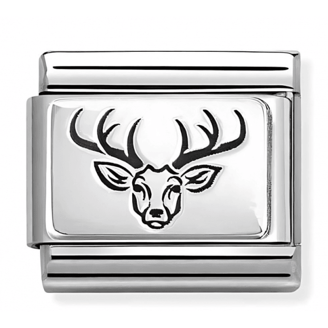 Nomination Jewellery Stags Head Pendant Charm 330111/52
