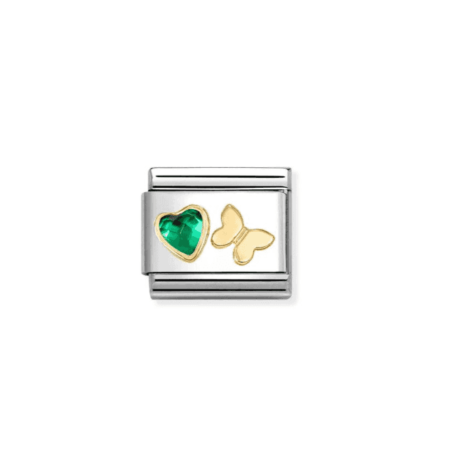 Nomination Jewellery Nomination Family Grey Butterlfy&Hrt Composable Charm 03061315