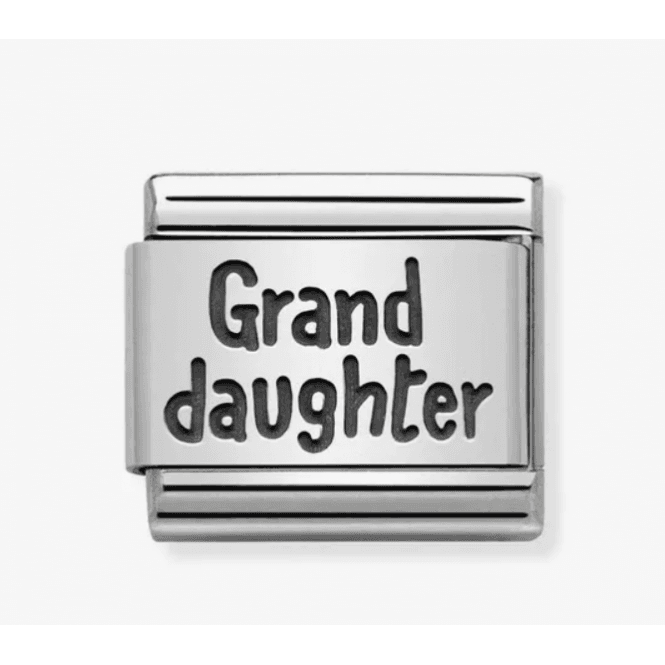 Nomination Jewellery Nomination Classic Silver Granddaughter Charm 330102/43