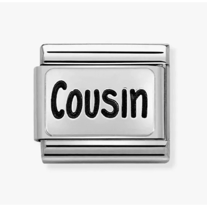 Nomination Jewellery Nomination Classic Silver Cousin Family Charm 330109/12