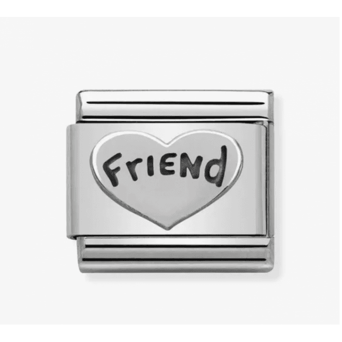 Nomination Jewellery Nomination Classic Friend Heart Charm 330101/18
