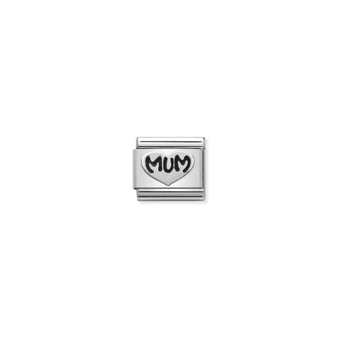 Nomination Jewellery Nomination Classic My Family Silver Mum Heart Charm 330101/12
