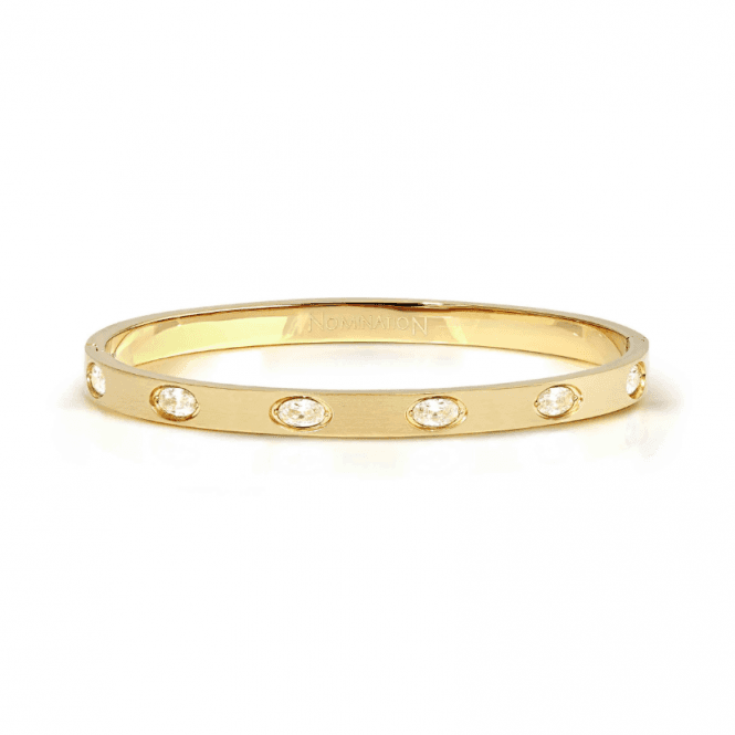 Nomination Jewellery Nomination Medium Oval Cubic Zirconia Pretty Bangle 029526 020