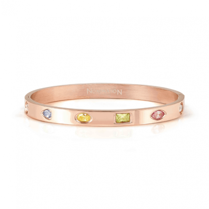 Nomination Jewellery Nomination Multi Colour Cubic Zirconia Pretty Bangle 029532 063