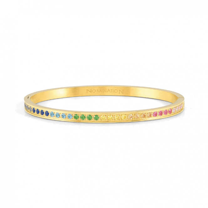 Nomination Jewellery Nomination Medium Multi Colour CZ Pretty Bangle 029532 024