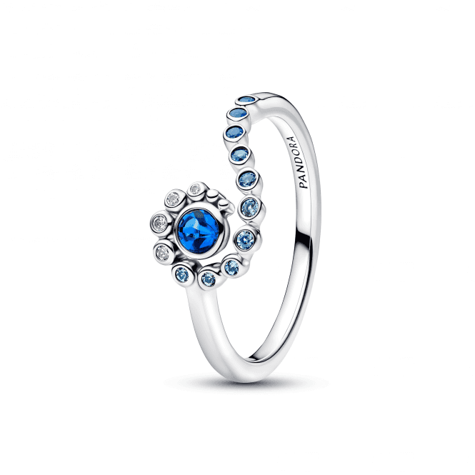 Pandora Disney Moana Ocean Wave Ring 194641C01