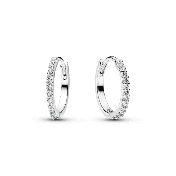 Pandora Sparkling Mini Hoop Earrings 294649C01