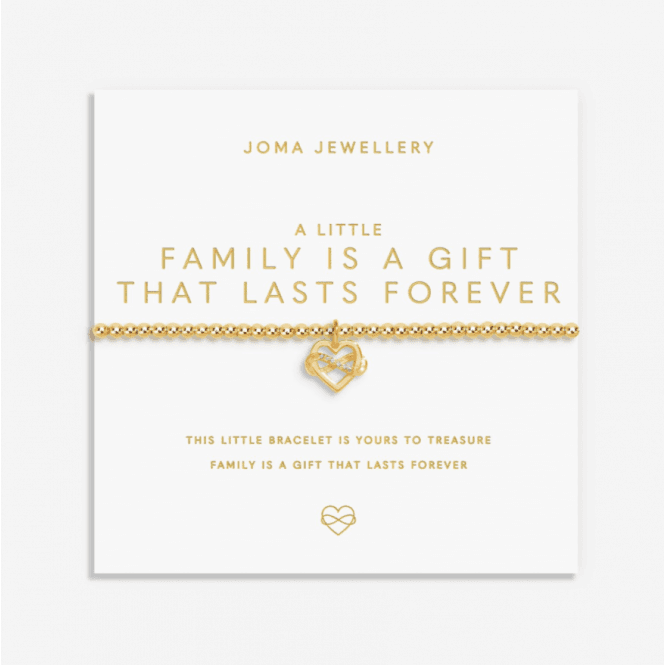JOMA Jewellery A Little 'Family Is A Gift' Bracelet 9269