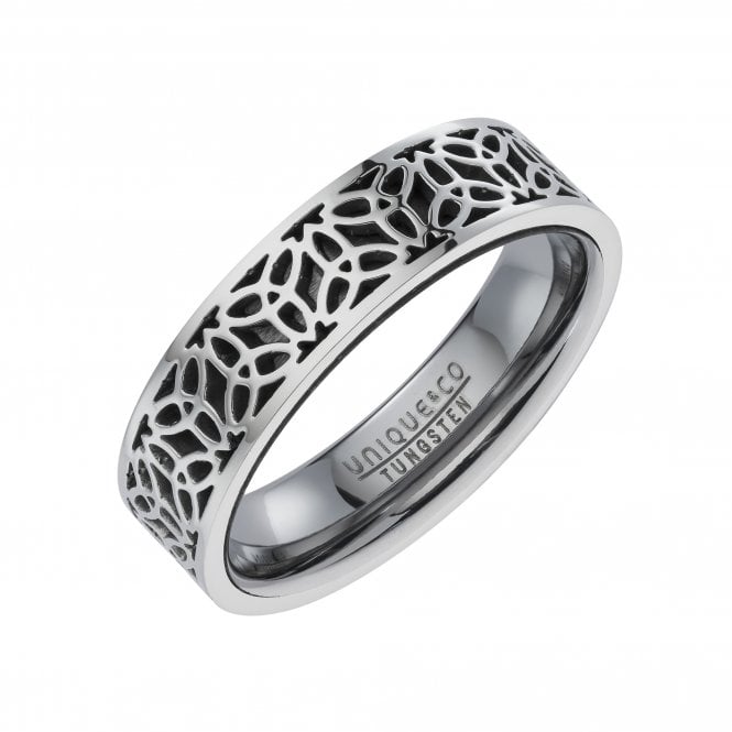 Unique & Co Tungsten Celtic Knot Gents Ring TUR-201