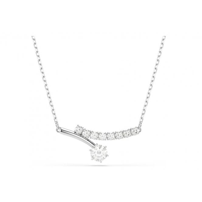Swarovski Matrix Round Cut White Necklace 5753568