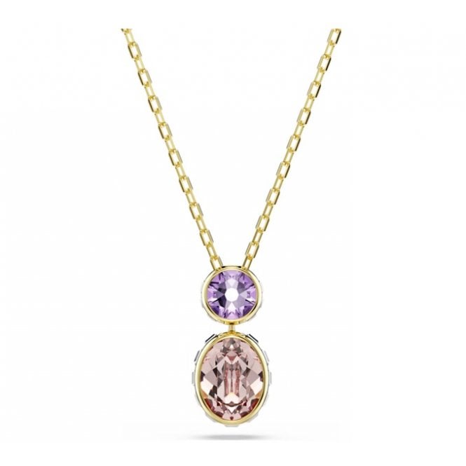 Swarovski Chroma Multicoloured 18k Gold Finish Pendant 5741586