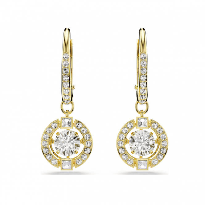 Swarovski Una Angelic 18K Gold Tone Earrings 5758095