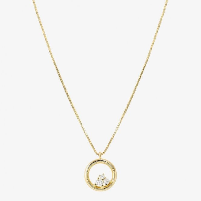 Nomination Jewellery Circle Cubic Zirconia Necklace 242602/044