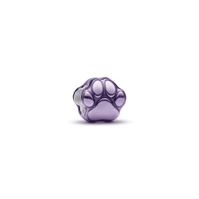 Pandora Purple Paw Mini Charm 794782C01