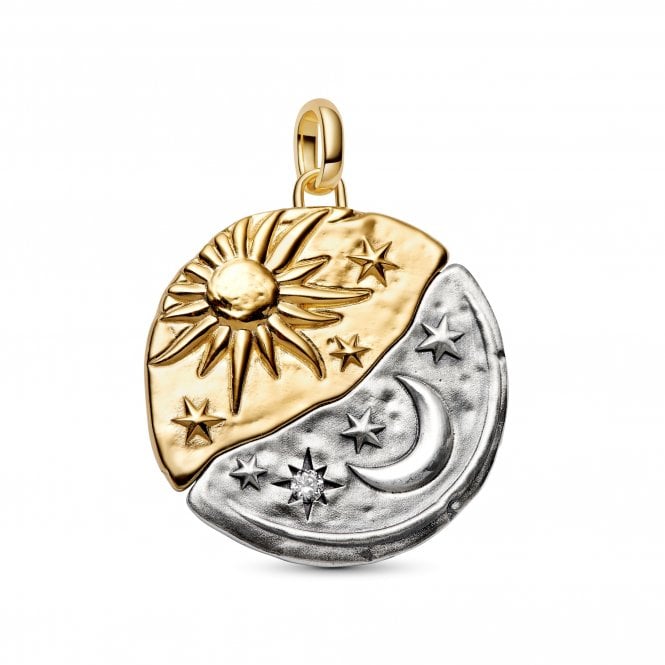 Pandora Sun & Moon Oversized Medallion Charm 764806C01