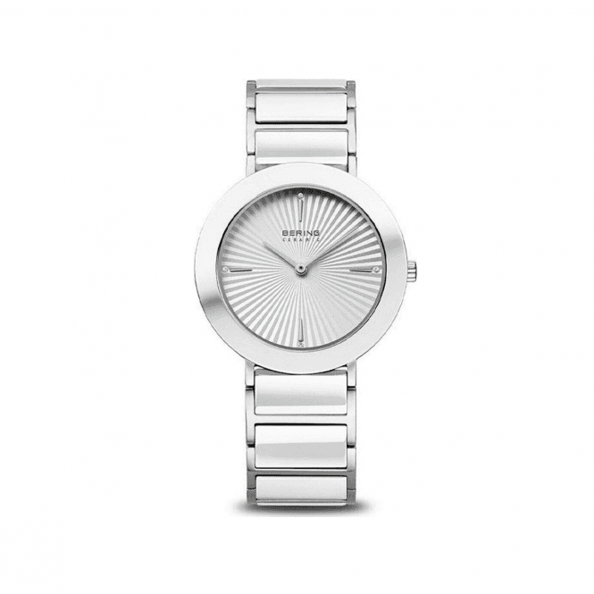 Bering Ladies White Ceramic Watch 11435-753