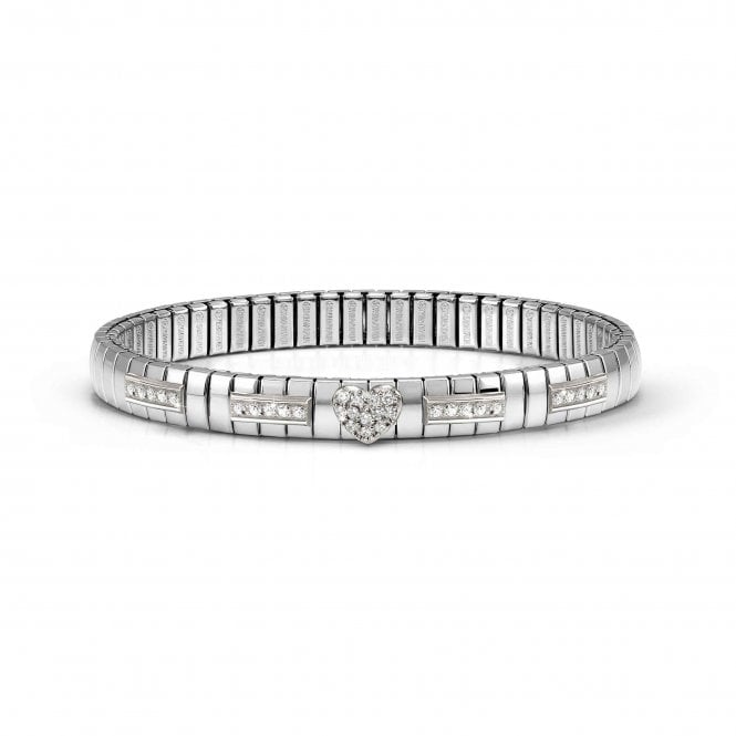 Nomination Jewellery Nomination Extension CZ Heart Bracelet 048114/005