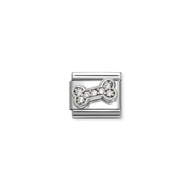 Nomination Jewellery Nomination Composable Sparkling Bone Link Charm 330304/52