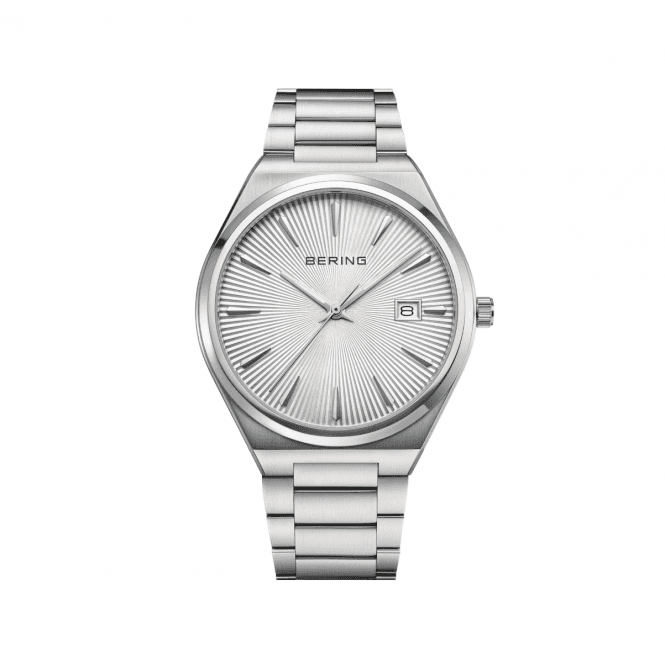 Bering Round Silver Link Watch 17640-704