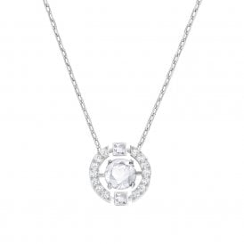 Swarovski Una Rhodium Plated Necklace 5286137