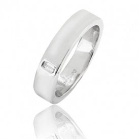 Diamond Ring Baguette Gents Band