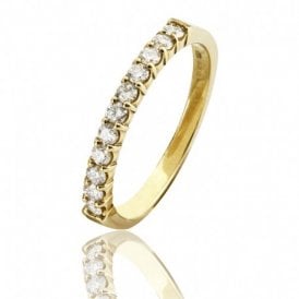 Diamond Ring 11 Stone Eternity Ring