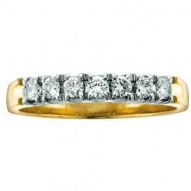 18ct Yellow Gold Diamond Eternity Ring
