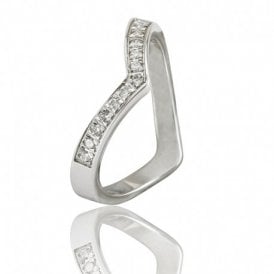 Diamond Ring 13 Stone Whisbone