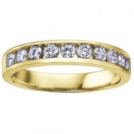 18ct Yellow Gold 0.33CT Diamond Eternity Ring
