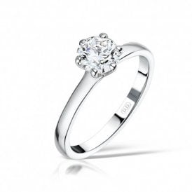 Round Cut Diamond Ring