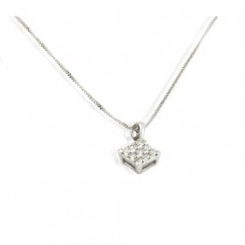 Diamond Pendant With Chain